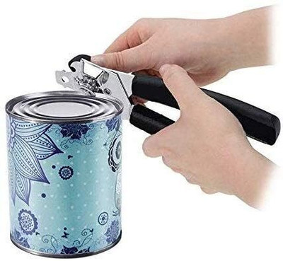 CHIDDHAN Can Opener Tin Cutter Heavy Duty Stainless Steel Multipurpose Opener for Bottles Bottle Opener Bottle Opener(Pack of 1)
