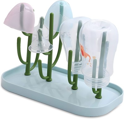 Bembika Plastic Bottle Rack(Green, 4 Bottles)