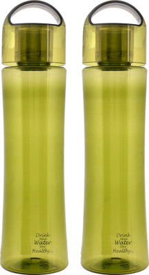 KUBER INDUSTRIES 2000 ml Plastic Bottle(Pack of 2, Green)