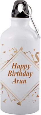 COLOR YARD 600 ml Aluminium Sipper(Pack of 1, White)