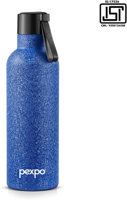pexpo 500 ml Steel Flask(Pack of 1, Blue)