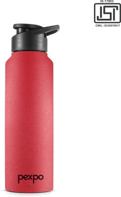 pexpo 750 ml Steel Bottle(Pack of 1, Maroon)