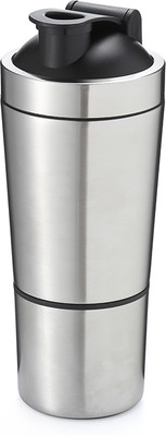 ShopiMoz 750 ml Steel Shaker(Pack of 1, Silver)