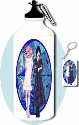 craft maniacs 650 ml Aluminium Sipper(Pack of 1, White)