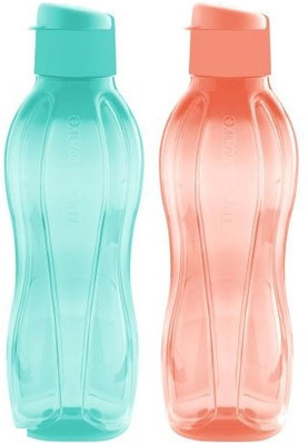 TUPPERWARE 750 ml Plastic Bottle(Pack of 2, Red, Blue)