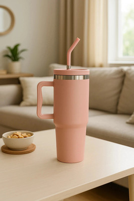 RitSam 1200 ml Stainless Steel Bottle(Pack of 1, Pink)
