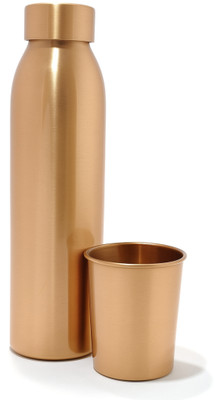 SAHU 980 ml Copper, Glass Bottle(Pack of 1, Copper)