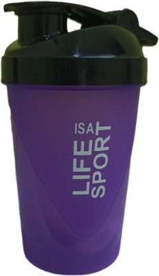 phinix Classic bottle 500ml Shaker 500 ml Shaker(Pack of 1, Purple, Plastic)