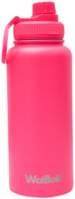 Watbott 1000 ml Steel Sipper(Pack of 1, Pink)
