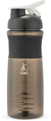 agis 760 ml Plastic Shaker(Pack of 1, Black)