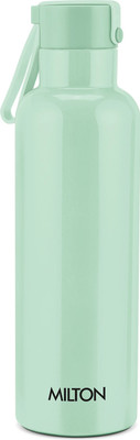 MILTON 550 ml Steel Flask(Pack of 1, Light Green)