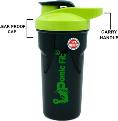 Pomic fit 700 ml Plastic Sipper(Pack of 1, Green)