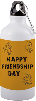 COLOR YARD 600 ml Aluminium Sipper(Pack of 1, White)