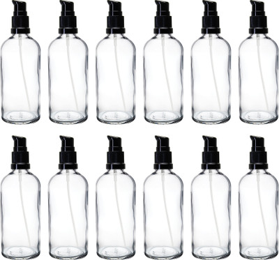 ceeyu 100 ml Glass Bottle(Pack of 12, Clear)