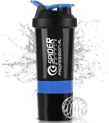 Dassio 500 ml Plastic Shaker(Pack of 1, Blue)