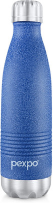 pexpo 500 ml Steel Flask(Pack of 1, Blue)