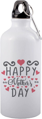 COLOR YARD 600 ml Aluminium Sipper(Pack of 1, White)