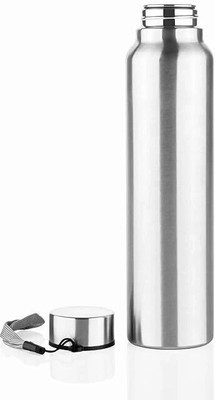 RV SHOPEE HUB RV Stainless Steel Water Botle Set of 1, 1000ML Each Silver Colour 1000 ml Bottle(Pack of 1, Silver, Steel)