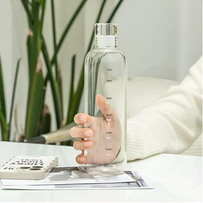 Red Sea 500 ml Glass Bottle(Pack of 1, Clear)