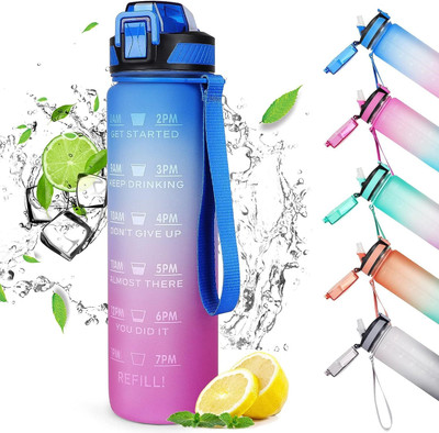 Mizuki 1000 ml Silicone Shaker(Pack of 1, Multicolor)