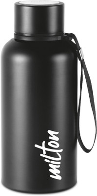 MILTON 500 ml Steel Flask(Pack of 1, Black)