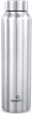 SPEEDEX 1000Ml Single Walled Silver Stainless Steel Fridge Water Bottle Leak Proof Bottle 1000 ml Bottle(Pack of 1, Silver, Steel)