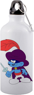 COLOR YARD 600 ml Aluminium Sipper(Pack of 1, White)