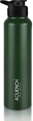 AQUENCH 975 ml Steel Bottle(Pack of 1, Green)
