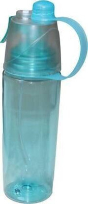 KDZONE sprey water bottle -01 600 ml Bottle(Pack of 1, Blue, Plastic)