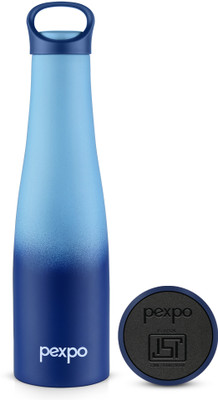 pexpo 600 ml Steel Flask(Pack of 1, Blue)