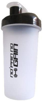 PWSA 700 ml Plastic Shaker(Pack of 1, White)