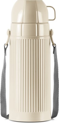 MILTON Precious 1000 Plastic Insulated Flask, Ivory, 910 ml Bottle(Pack of 1, Beige, Plastic)