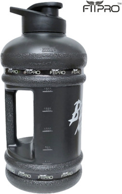 HouseOfCommon 2200 ml Plastic Shaker(Pack of 1, Black)