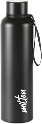 MILTON 1 L Steel Flask(Pack of 1, Black)