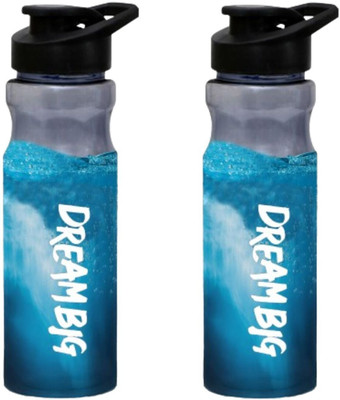 TRUE INDIAN 500 ml Plastic Shaker(Pack of 2, Red, Green)