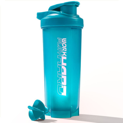 IMPHI 700 ml Plastic Shaker(Pack of 1, Blue)