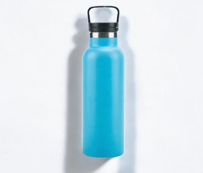 3D METRO SUPER STORE 1000 ml Steel Flask(Pack of 1, Blue)