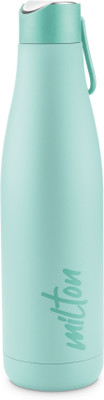 MILTON 880 ml Steel Flask(Pack of 1, Light Green)