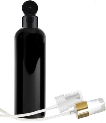 mapperz 100 ml PET, Plastic Spray Bottle(Pack of 1, Black)