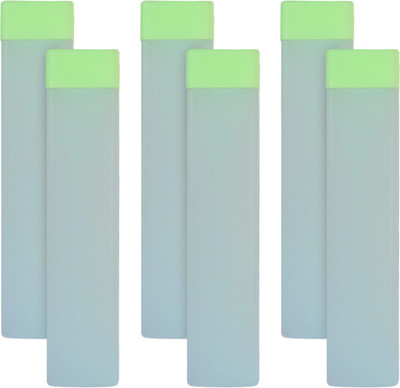 Viklet 1000 ml Plastic Bottle(Pack of 6, Green)