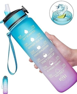 SVT Household 1000 ml Tritan Bottle(Pack of 1, Multicolor)