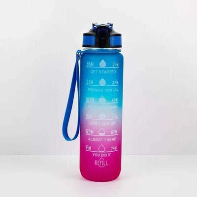 Paradox 1000 ml Plastic, Silicone Bottle(Pack of 1, Multicolor)