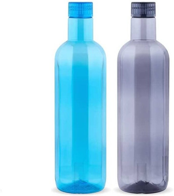 KAVYACRASH KOLORR NARROW 1000 ml Flask(Pack of 2, Multicolor, Plastic)