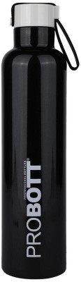 PROBOTT Vacuum Flask Hot & Cold Water Bottle 750 ml Flask(Pack of 1, Black, Steel)