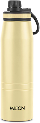 MILTON 920 ml Stainless Steel Flask(Pack of 1, Beige)
