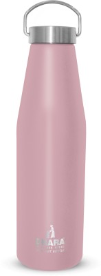 Dhara Stainless Steel YES 24 PLUS Hot or Cold Vacuum Insulated Thermosteel Flask 1000 ml Bottle(Pack of 1, Pink, Steel)