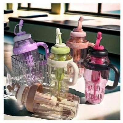 Hanumante interprise 1300 ml Glass Bottle(Pack of 1, Multicolor)