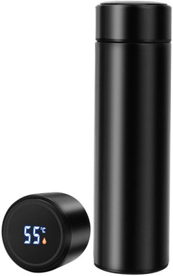 RBM 500 ml Steel Bottle(Pack of 1, Black)