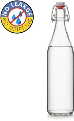 INDIWARRIOR 1000 ml Glass Bottle(Pack of 1, Clear)