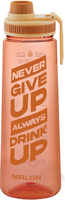 NIRLON 800 ml Plastic Bottle(Pack of 1, Brown)